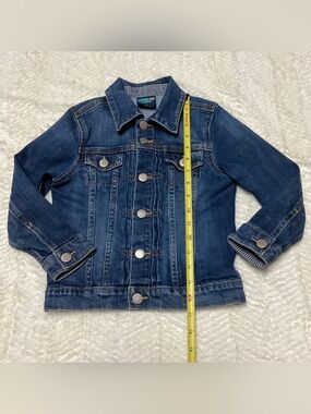 Genuine Kids 5T Denim Snap Front Long Sleeve Western Jacket Shirt